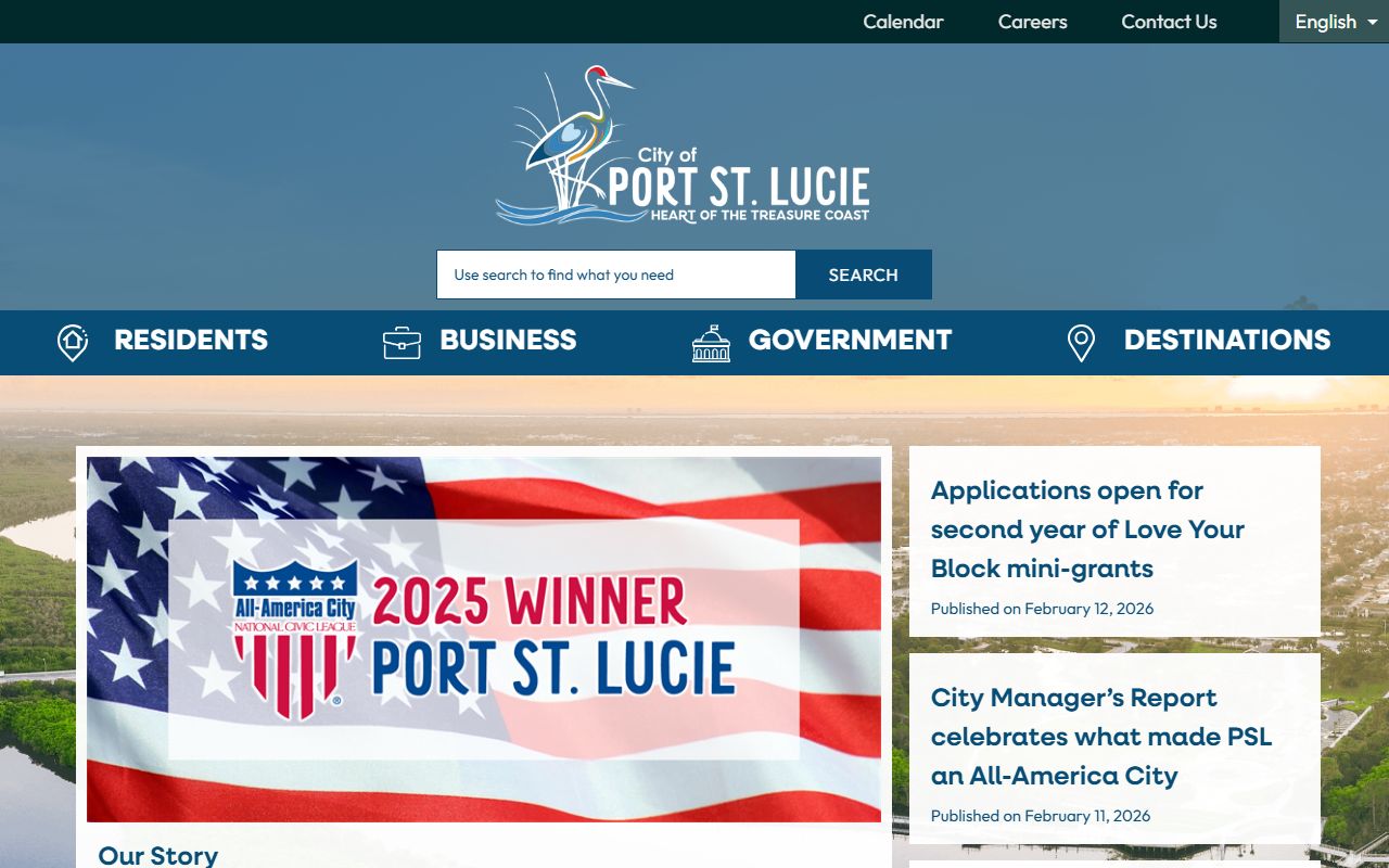 Port St. Lucie city resources for accessing St. Lucie County criminal court records
